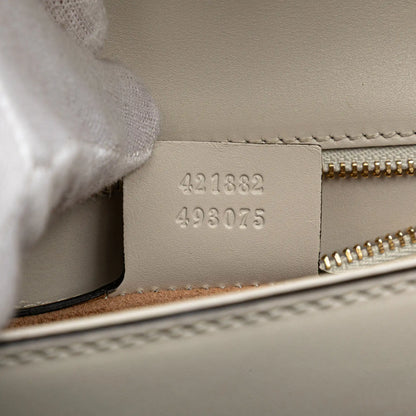 Gucci Small Leather Sylvie Satchel