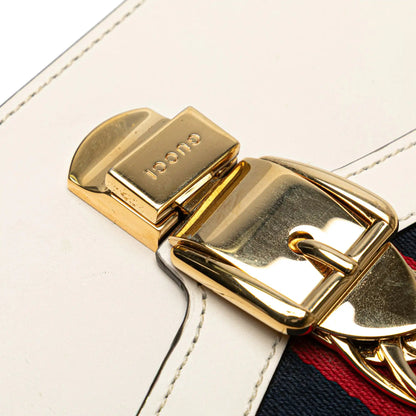 Gucci Small Leather Sylvie Satchel