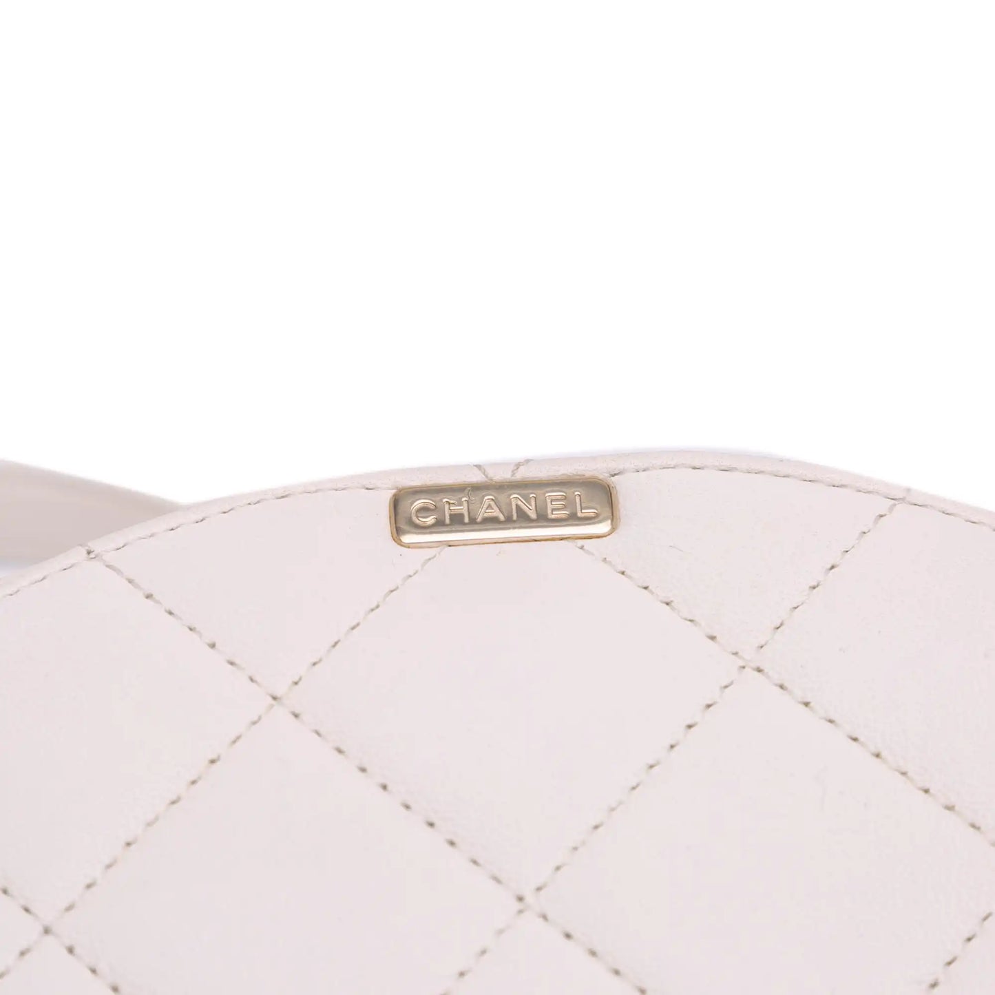 Chanel CC Lambskin Elegant Chain Vanity Case