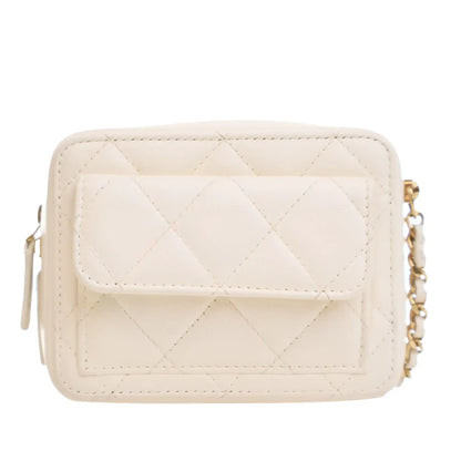 Chanel Mini Quilted Lambskin CC Vanity Case