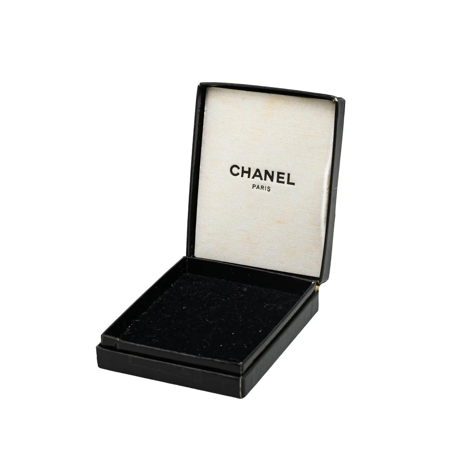 Chanel Gold Plated Enamel CC Brooch