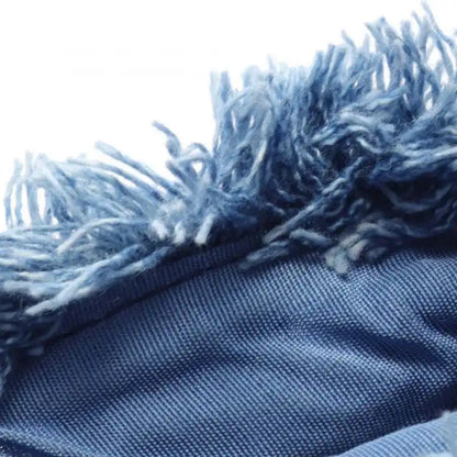 Chanel Mini Quilted Denim Mood Bucket with Chain