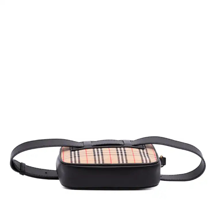 Burberry Haymarket Check Canvas 1983 Link Belt Bag