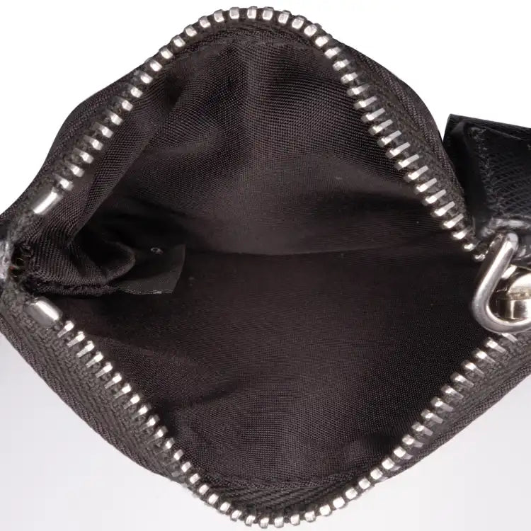 Prada Saffiano Trimmed Tessuto Belt Bag
