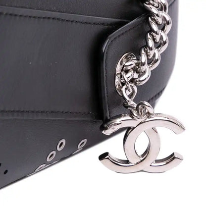Chanel Calfskin and Tweed Small Piercing Light Bucket Bag