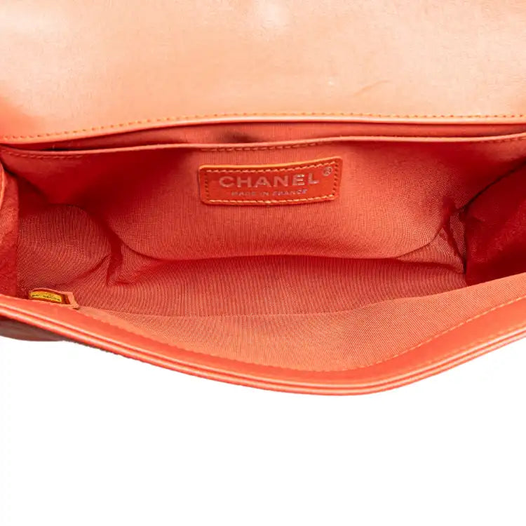 Chanel Small Tweed and Lambskin Boy Flap