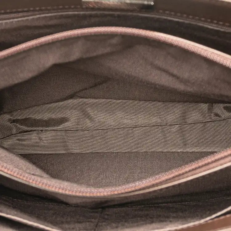 Burberry House Check Canvas Handbag