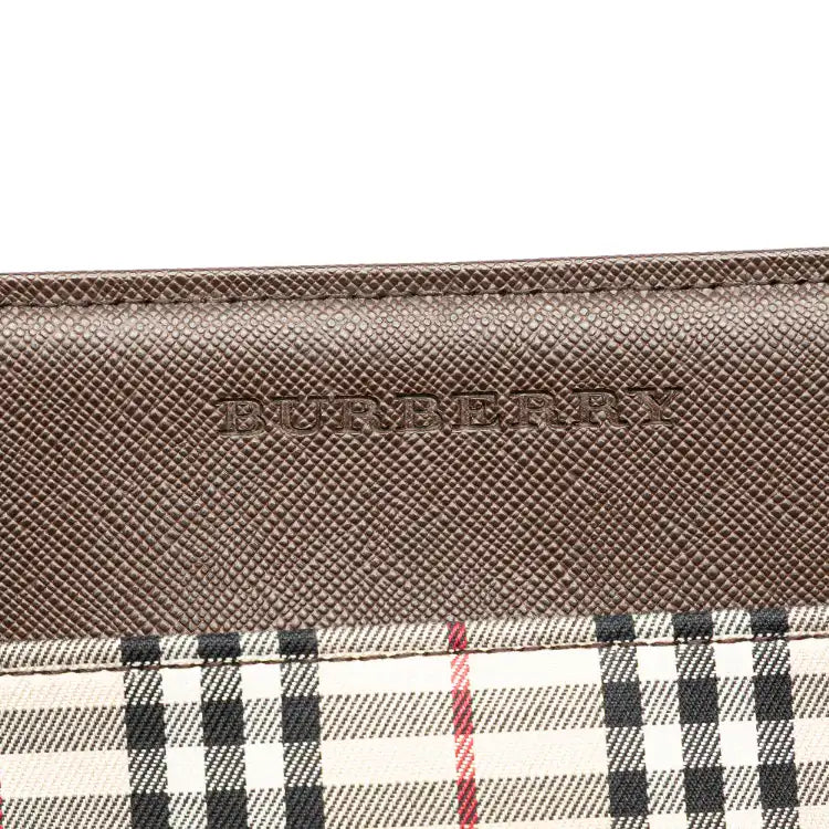 Burberry House Check Canvas Handbag