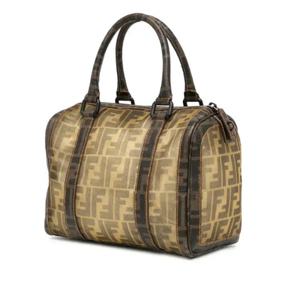 Fendi Zucca Mesh Boston Bag