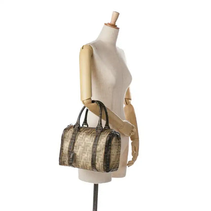 Fendi Zucca Mesh Boston Bag