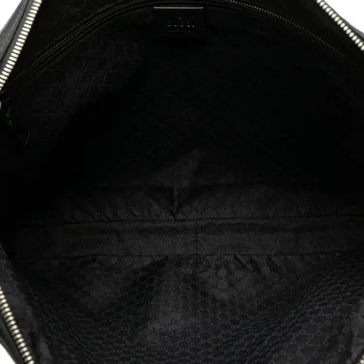 Gucci Leather Trimmed Nylon Laptop Bag