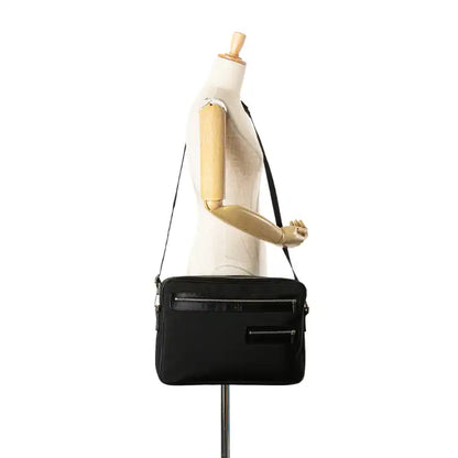 Gucci Leather Trimmed Nylon Laptop Bag