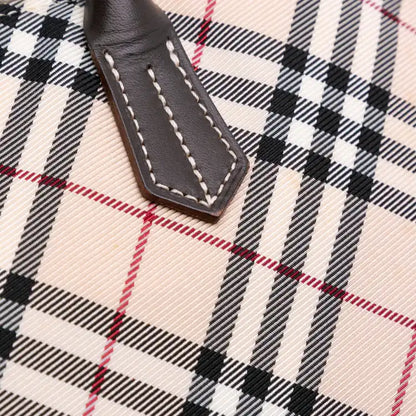 Burberry Nova Check Canvas Handbag