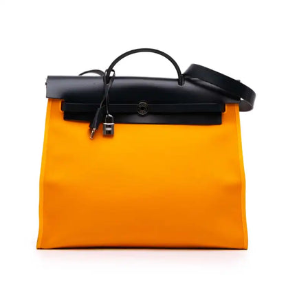 Hermès Toile Herbag Zip Verso 39