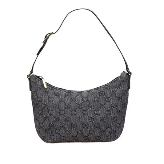 Gucci GG Denim Shoulder Bag