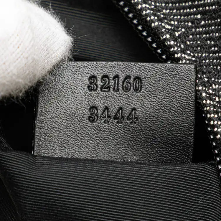 Gucci GG Denim Shoulder Bag