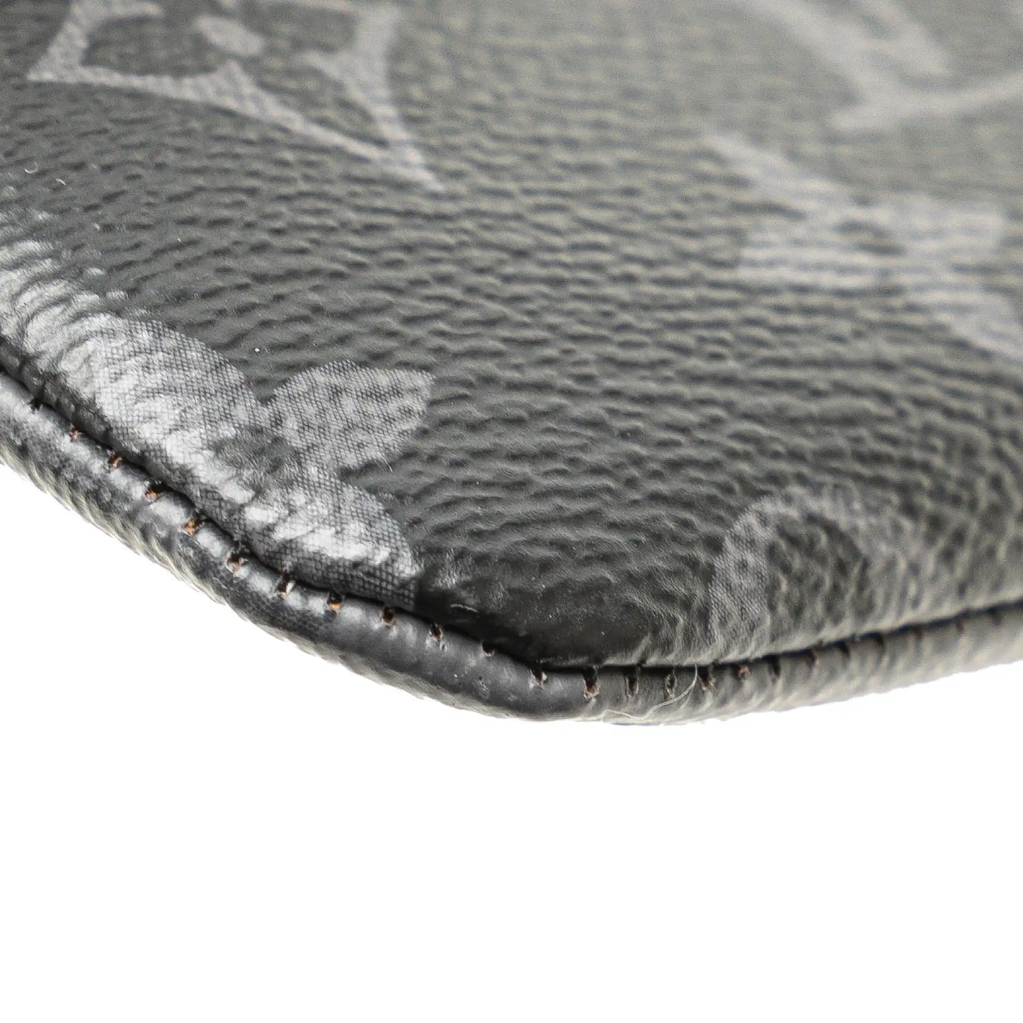 Louis Vuitton Monogram Eclipse Reverse Trio Messenger Key Pouch