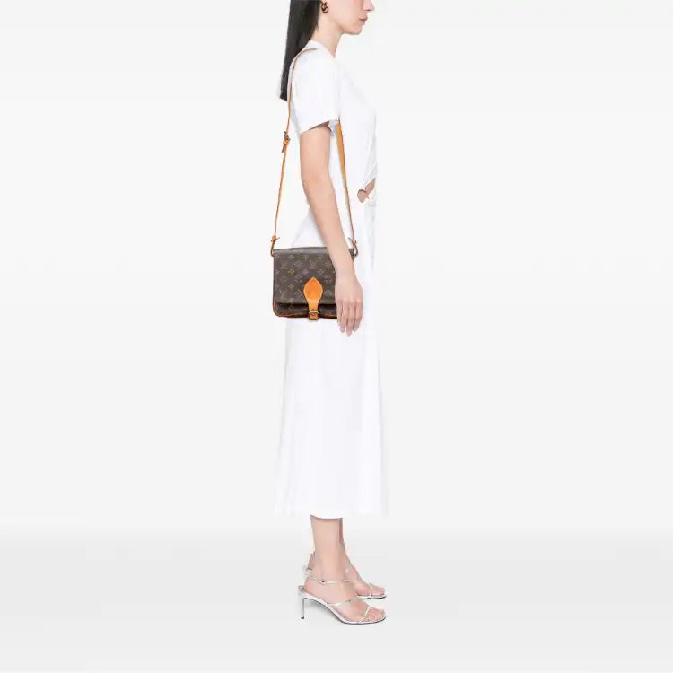 Louis Vuitton Monogram Cartouchiere MM