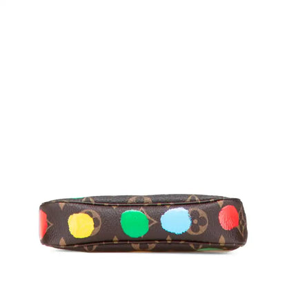 Louis Vuitton Yayoi Kusama Monogram Painted Dots Mini Pochette Accessoires