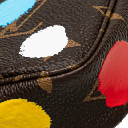 Louis Vuitton Yayoi Kusama Monogram Painted Dots Mini Pochette Accessoires