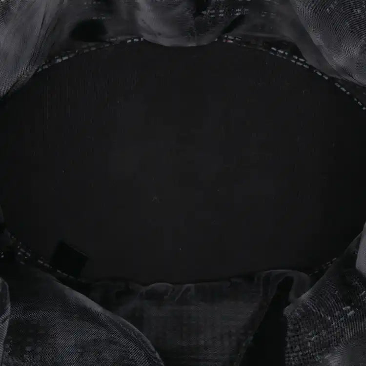 Chanel CC Mesh and Metallic Calfskin Bucket Bag