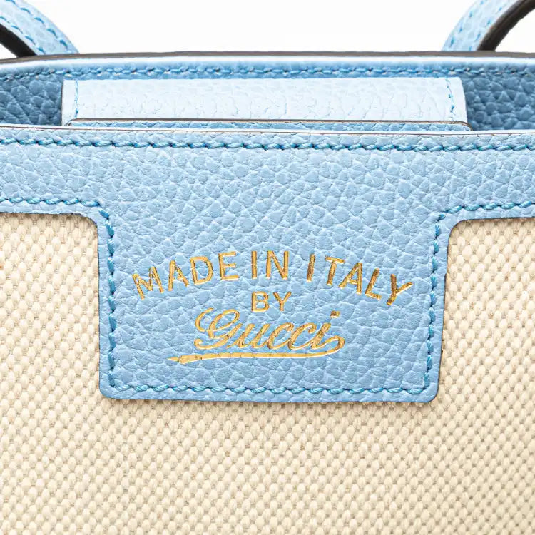 Gucci Medium Canvas Swing Tote