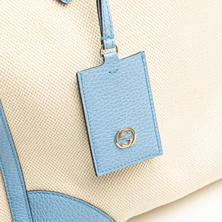 Gucci Medium Canvas Swing Tote