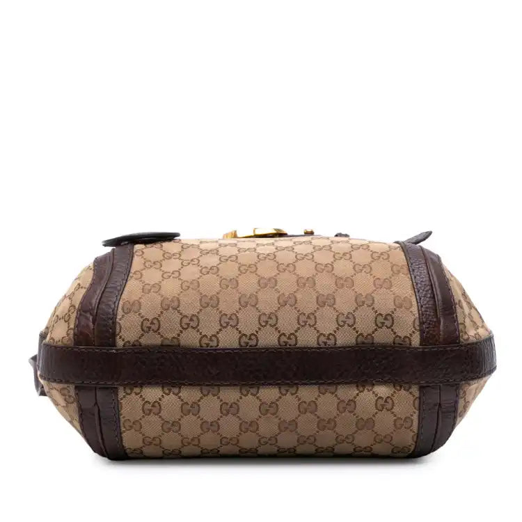 Gucci Medium GG Canvas Running Satchel