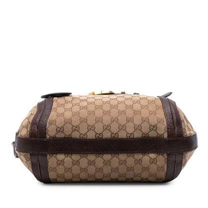 Gucci Medium GG Canvas Running Satchel