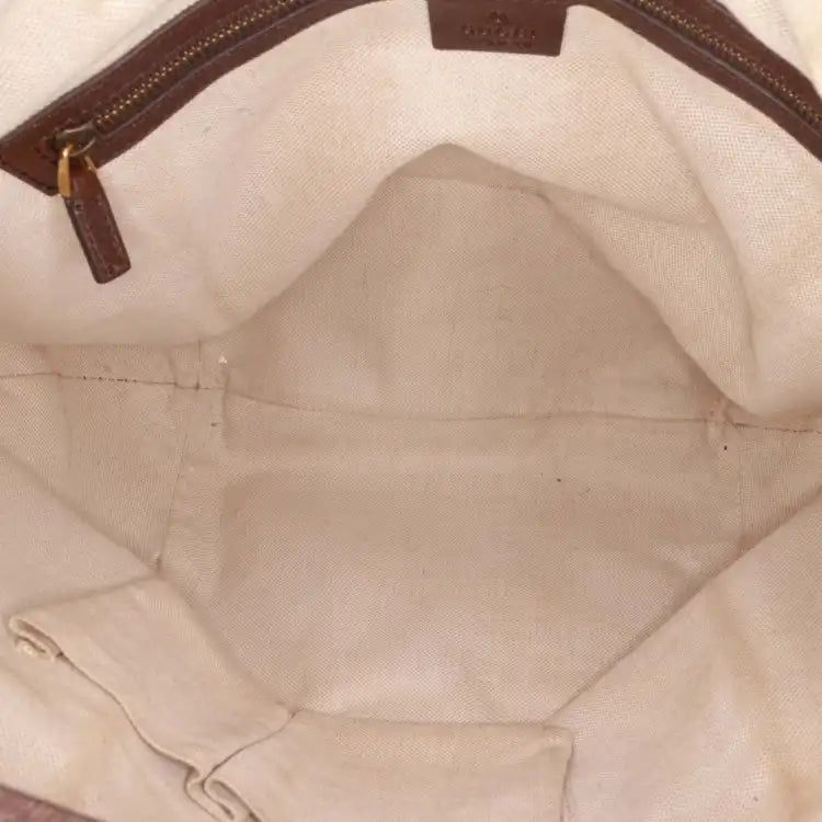 Gucci Medium GG Canvas Running Satchel