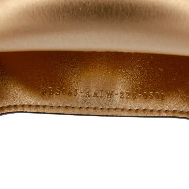 Fendi Mini Leather Cookie Hobo