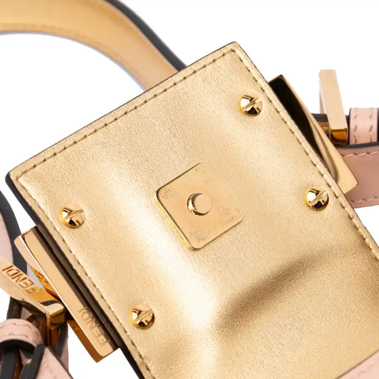 Fendi Mini Leather Cookie Hobo