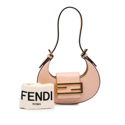 Fendi Mini Leather Cookie Hobo