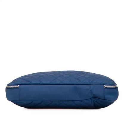 Chanel CC Quilted Nylon Laptop Case