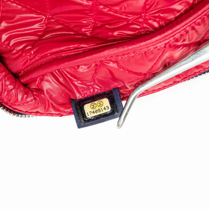 Chanel CC Quilted Nylon Laptop Case