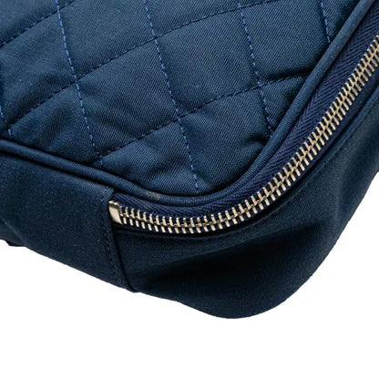 Chanel CC Quilted Nylon Laptop Case