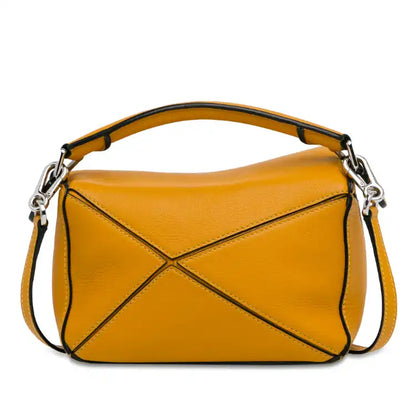 LOEWE Mini Calfskin Puzzle Satchel