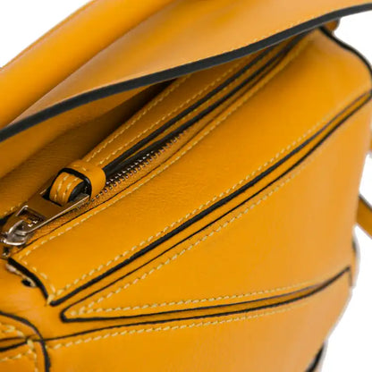 LOEWE Mini Calfskin Puzzle Satchel