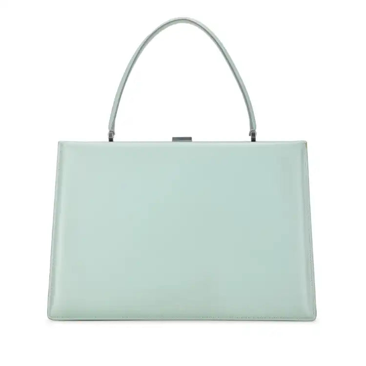 Celine Clasp Leather Tote