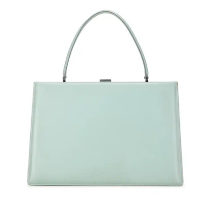 Celine Clasp Leather Tote