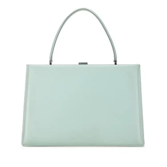 Celine Clasp Leather Tote
