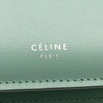 Celine Clasp Leather Tote