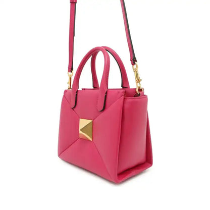 Valentino Small Nappa One Stud Top Handle Bag