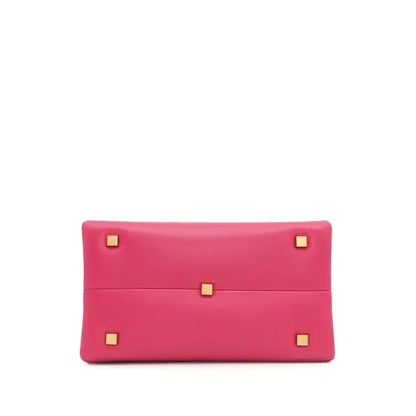 Valentino Small Nappa One Stud Top Handle Bag