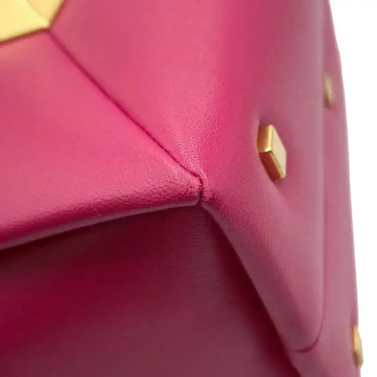 Valentino Small Nappa One Stud Top Handle Bag