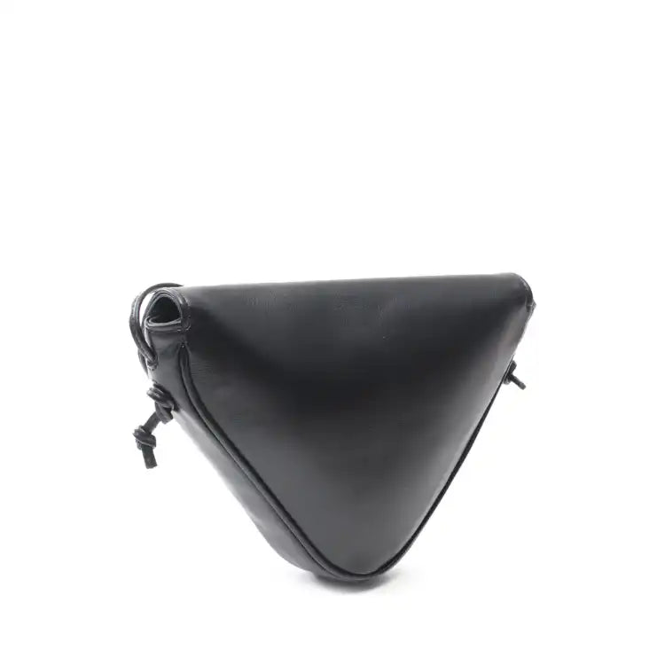 Celine Smooth Calfskin Logo Triangle Crossbody