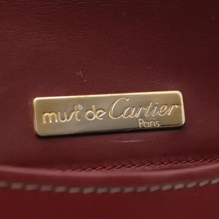 Cartier Leather Must De Cartier Crossbody