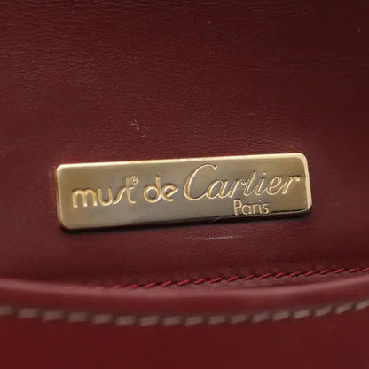 Cartier Leather Must De Cartier Crossbody