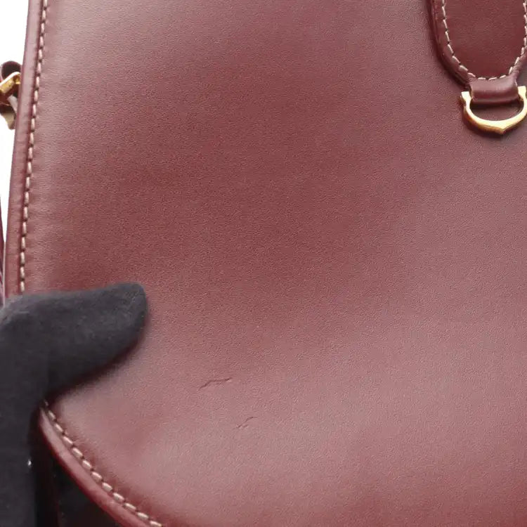 Cartier Leather Must De Cartier Crossbody