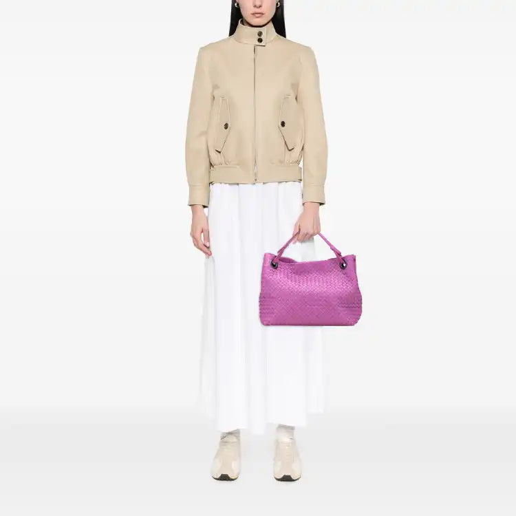 Bottega Veneta Medium Nappa Intrecciato Garda Tote